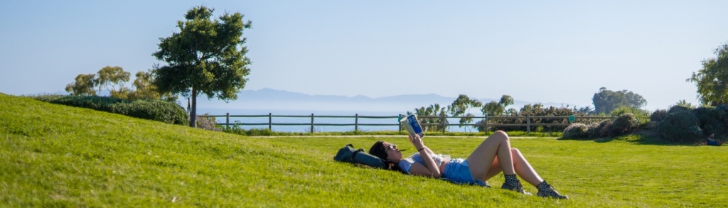 Girl reading medium